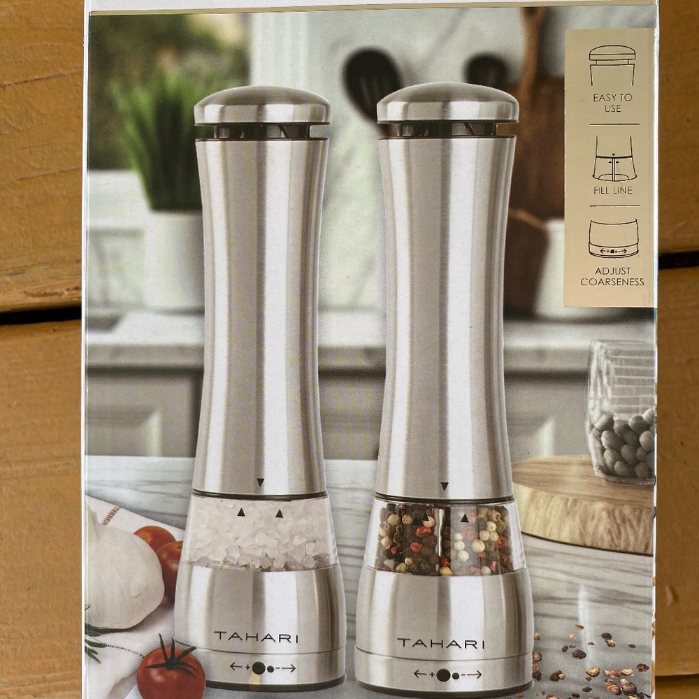 2-piece battery operated mills